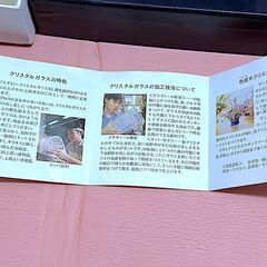 カガミ クリスタル 盛皿 ガラスプレート 大皿 葉っぱ模様 リーフデザイン 食器 透明プレート KAGAMI CRYSTAL 箱付き ギフト 未使用品の画像