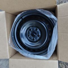 60系プリウス純正17インチスチールホイール&ホイールキャップ4本セット の画像