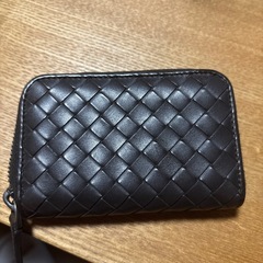 ボッテガ・ヴェネタ BOTTEGA VENETA イントレチャート コインケース　　茶の画像