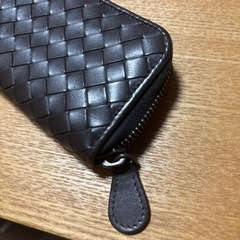 ボッテガ・ヴェネタ BOTTEGA VENETA イントレチャート コインケース　　茶の画像