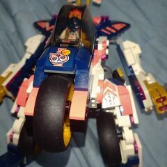 レゴブロック　ニンジャゴー　バイク型ロボット　組み立て済み完成品の画像