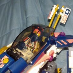 レゴブロック　ニンジャゴー　バイク型ロボット　組み立て済み完成品の画像