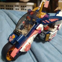 レゴブロック　ニンジャゴー　バイク型ロボット　組み立て済み完成品の画像