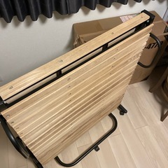 折りたたみ　ベッド　スノコタイプの画像