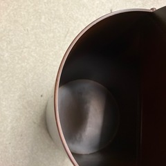 K2511-376 プライウッドハンドル付き ダストボックス 大 中古美品の画像