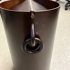 K2511-376 プライウッドハンドル付き ダストボックス 大 中古美品の画像