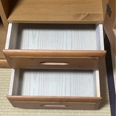 【0円受け渡し！/現地に取りに来れる方限定！】木製食器棚⑧の画像