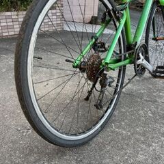 NO.②【メンテナンス済み】TREK　トレック　７.４FX　クロスバイク　グリーン ３×９の画像