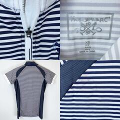 【未使用】HORSEWARE Eda Technical Polo 半袖ポロシャツ XS ネイビー レディース 乗馬 馬術の画像