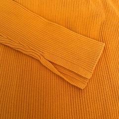 ungrid 長袖リブカットソーの画像