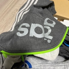 アディダススウェット上下　130 3着　オマケいろいろの画像