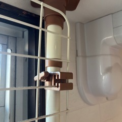 マルカン 猫網戸脱走防止フェンス Lサイズ　1セット　の画像