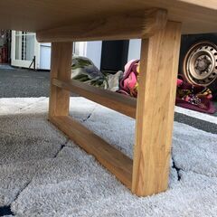 座卓 ニトリ アケビ NA135 センターテーブル 参考価格34,990円【送料に設置費込み】🚚自社配送時💳代引き可🚚(現金、クレジット、スマホ決済対応)の画像