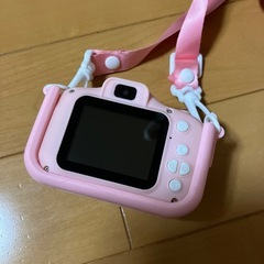 【お取引中】ピンクのカメラの画像