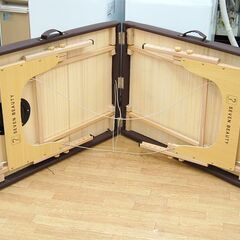 有孔 折りたたみ マッサージベッド 長さ185×幅70×高さ51～83cm 高さ調節可能 SevenBeauty エステベッド 施術台 施術ベッド 札幌市 清田区 平岡の画像