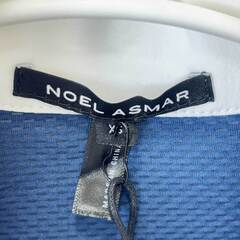 【未使用】NOEL ASMAR ノエルアスマール ポロシャツ 半袖 ライディングシャツ XS インディゴ AE2024 レディース 乗馬 馬術の画像