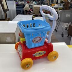 アンパンマン いっしょにおかいもの♪アンパンマンショッピングカート ままごと お買い物 おつかい おもちゃ こども 子供 札幌市手稲区の画像