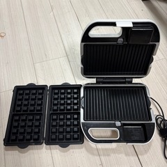 ホットサンド・ワッフルメーカーの画像