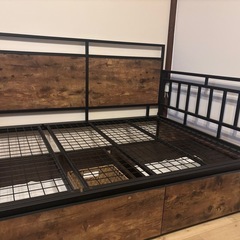 ニトリ　シングルベッド
の画像