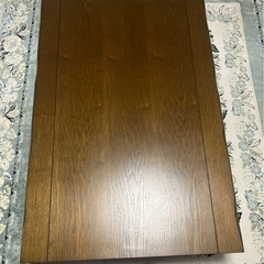 【0円受け渡し！/現地に取りに来れる方限定！】木製座卓⑨の画像