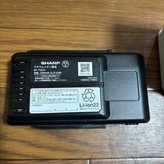 SHARP スティックコードレスそうじき掃除機の画像