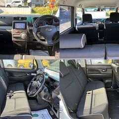 🉐車検付き！ムーヴコンテカスタム！ドラレコ！ETC！フルセグTV、ナビ！アルミホイール！乗って帰れます♪の画像