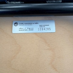 ジモティー特別価格🉐 N1198★CARLHANSEN＆SON★チェア★イス★幅570mmの画像