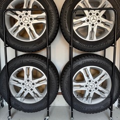 【中古】ベンツゲレンデ用スタッドレス
タイヤSETの画像