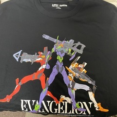 11/24値下げ　新世紀エヴァンゲリオン　半袖Tシャツ　新品未使用品　UNIQLOの画像