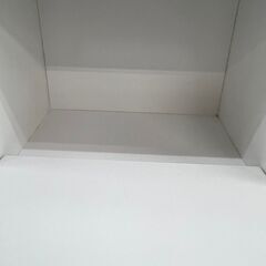 リサイクルショップどりーむ鹿大前店　No3483　カラーBOX　白　扉付きの画像