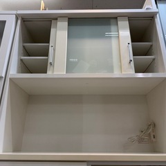 【愛品館 江戸川店 】2枚スライド扉 キッチンボード RIPE105 NITORI（ニトリ）の画像