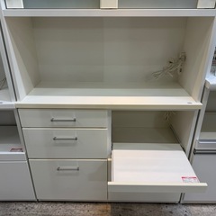 【愛品館 江戸川店 】2枚スライド扉 キッチンボード RIPE105 NITORI（ニトリ）の画像