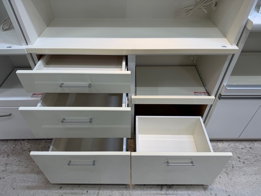 【愛品館 江戸川店 】2枚スライド扉 キッチンボード RIPE105 NITORI（ニトリ）