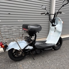 4365.お洒落レトロ　ちょいのり　セル付きモデル　社外マフラー付属　千葉県柏市　即日配送、自走引き取りも可能の画像