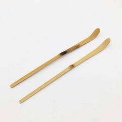 ss7962　清閑寺窯 茶杓 銘「好日」 元箱入り 筒入り 竹製 茶道具 抹茶 茶道 和小物 茶杓 中古の画像