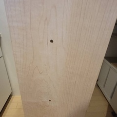 スリム キッチン収納棚 / キャスター付き / 白の画像