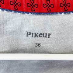 【未使用】ピカー 半袖Tシャツ ライディングシャツ DEA NG 36 グレー 70104 レディース PIKEUR 乗馬 馬術の画像