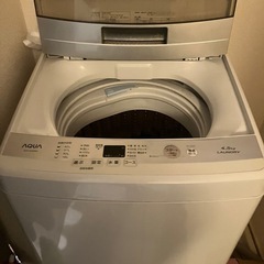アクア洗濯機　の画像