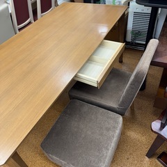 🉐LINE会員限定スペシャル価格🉐【ダイニング　イス　ベンチ　ミニイスセット】31000円　27ー182の画像