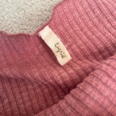 ungrid 長袖リブカットソーの画像