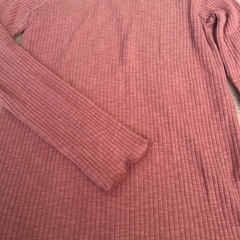 ungrid 長袖リブカットソーの画像