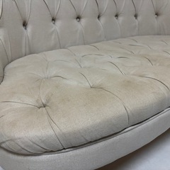 無料　アンティーク　2人掛けチェアの画像