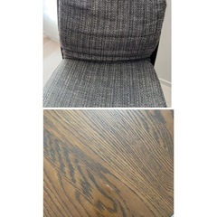 イバタ家具　天然木(オーク) ダイニングテーブルセットの画像