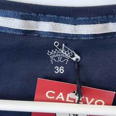 【未使用】ピカー 半袖Tシャツ ライディングシャツ ULJANA SHIRT PREMIUM 36 ネイビー 324500 レディース PIKEUR 乗馬 馬術の画像