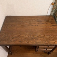 机　テーブル　アンティークの画像