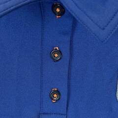 【未使用】NOEL ASMAR ノエルアスマール ポロシャツ 半袖 ライディングシャツ XS ネイビー AE3056 レディース 乗馬 馬術の画像