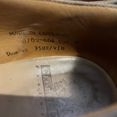 George cox スウェード ベージュの画像