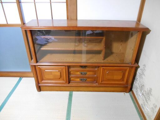 【引取り限定】茶箪笥　中古美品　兵庫県 引取り限定】茶箪笥 中古美品 兵庫県 - メルカリ