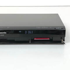 ss7967　Panasonic ブルーレイディスクレコーダー DMR-BR585 320GB 黒 リモコン付 取扱説明書付 パナソニック DIGA ハイビジョン Blu-ray 再生 HDD 録画 ブルーレイレコーダー 中古の画像