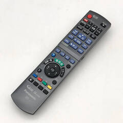 ss7967　Panasonic ブルーレイディスクレコーダー DMR-BR585 320GB 黒 リモコン付 取扱説明書付 パナソニック DIGA ハイビジョン Blu-ray 再生 HDD 録画 ブルーレイレコーダー 中古の画像